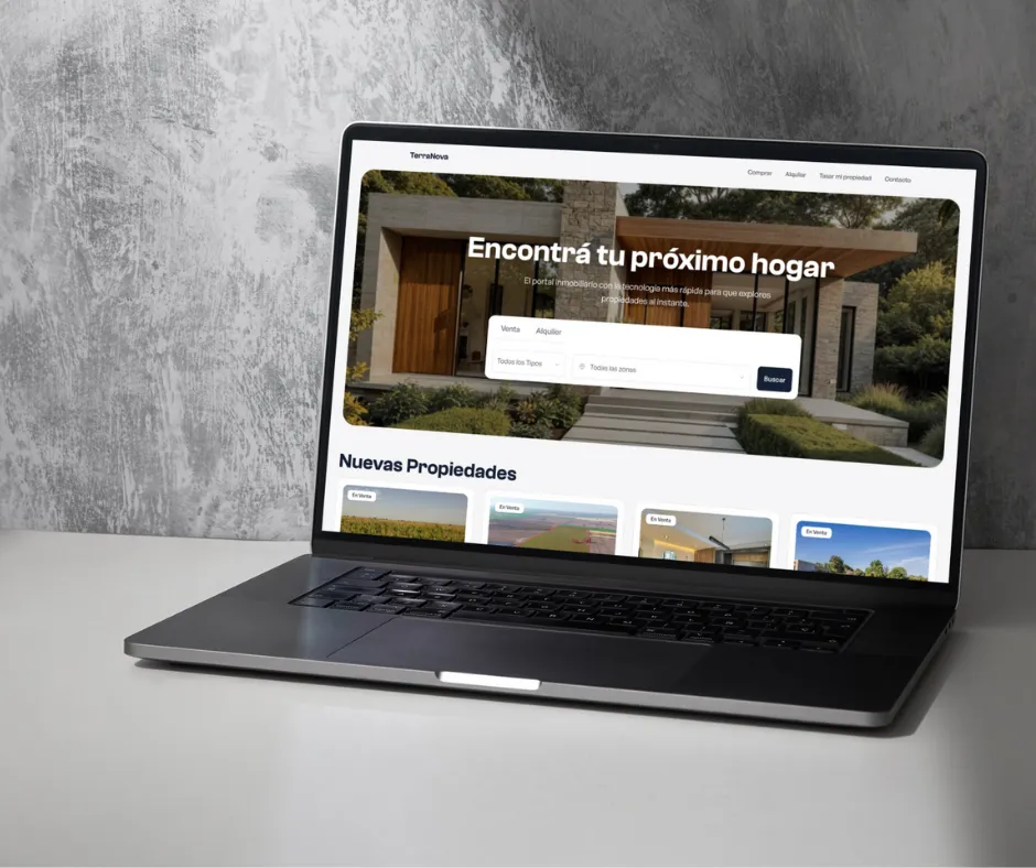Inmobiliaria TerraNova - Solución integral para la gestión y venta de propiedades